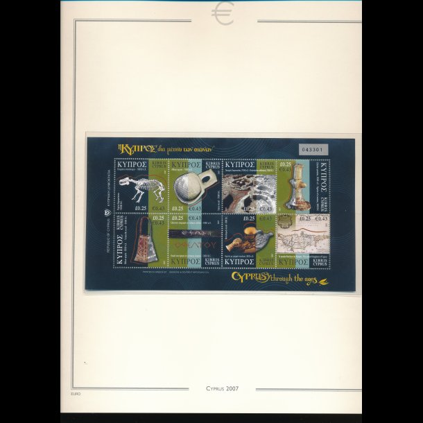 Leuchtthurm euro frim�rke album med kassette, Malta, Estland mv, v�rdi ca 184 euro, 5172,