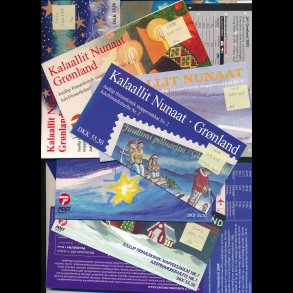 Gr�nland FDC 1978 - 2008, frim�rkeh�fter, og julem�rkeh�fter, katalogv�rdi ca 13.000,-kr 5183,