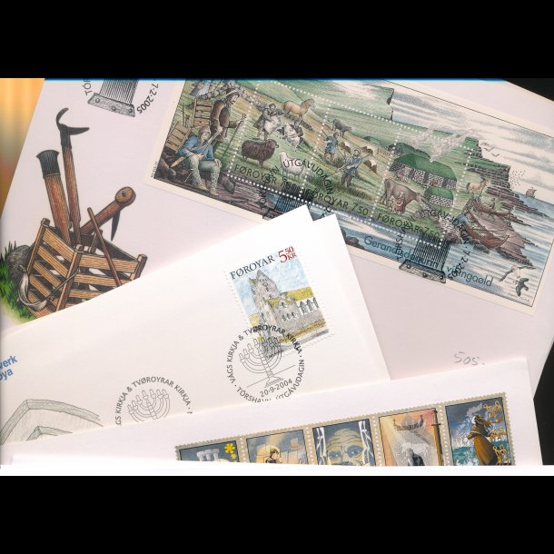 F�r�erne FDC og postkort, 5184,