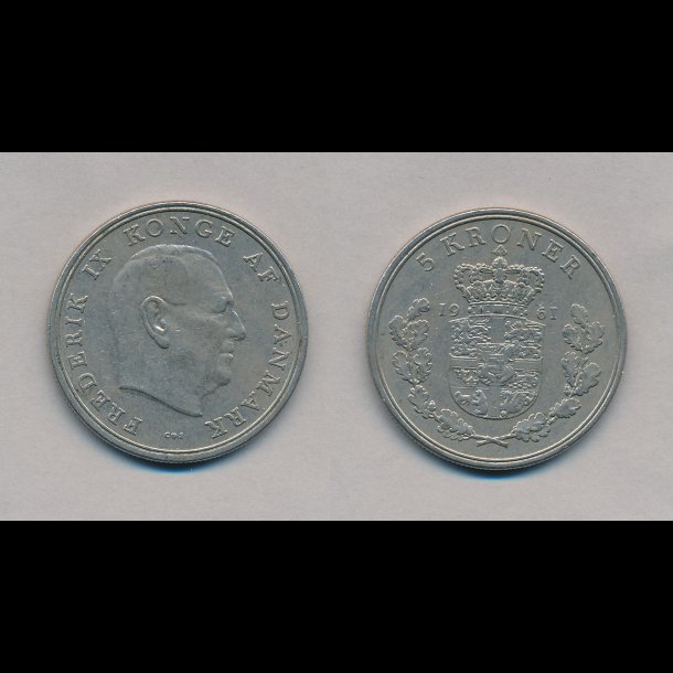 1961, 5 kroner,
