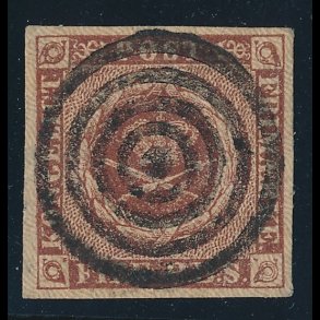 .1 Danmark, 1853, 4 rigsbank skilling, Thieles I. tryk, I-44