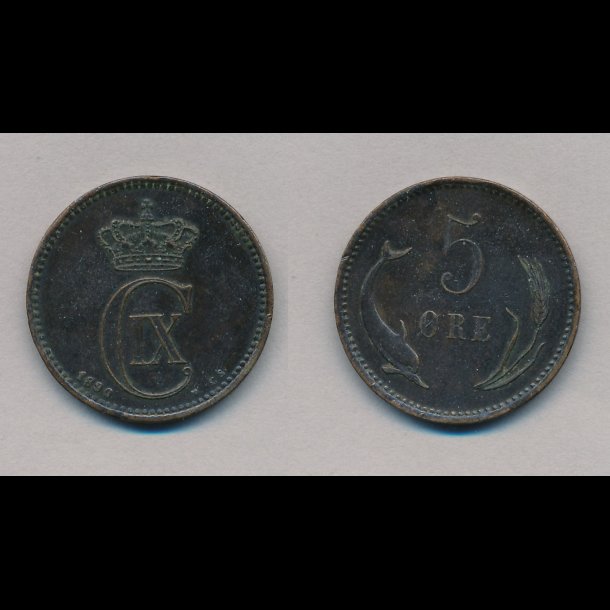 1890, 5 �re, 1+,