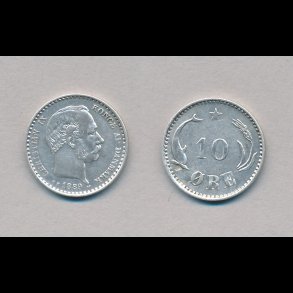 1889, 10 �re, 1+, s�lvm�nt,