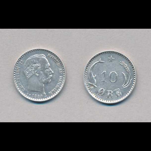 1889, 10 �re, 1+, s�lvm�nt,