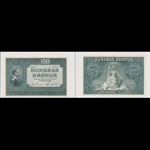 1827, Island, 100 kroner, 0, nr 044341, meget sj�lden pengeseddel, Krause 26,