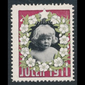 1911, Julem�rke, Danmark, Barnehoved, 