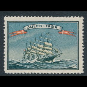 1922, julemrke, Danmark, Skoleskibet 