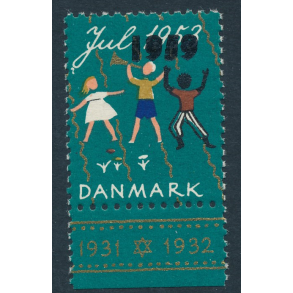 1959 p 1953 dobbelt overtryk, julemrke