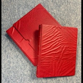 2 stk brugte Leuchtthurm album, heraf en med kassette,