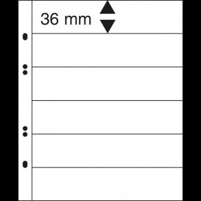 Multi collect, indstiksblad, glasklar, 6 rum, 10 stk, 1326