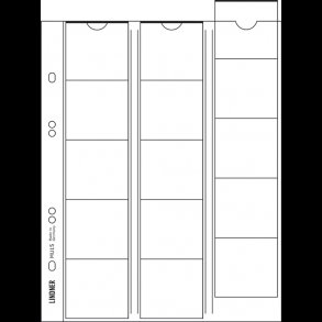 Multi collect, mntblad, 15 rum, 5 stk, glasklar, 72MU15