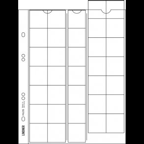 Multi collect, mntblad, 35 rum, 5 stk, glasklar, 72MU35