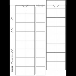Multi collect, mntblad, 40 rum, 5 stk, glasklar, 72MU40
