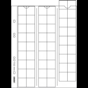 Multi collect, mntblad, 54 rum, 5 stk, glasklar, 72MU54
