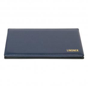 Album til pengesedler, m�rkebl� omslag, S818,