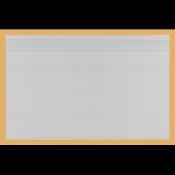 Folde lommer i klar plast til sedler, 178 x 130 mm, 50 stk, T 92,