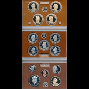 2014, USA, United states mint set, standard, proof