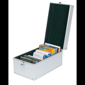 Alu-kuffert, 200 x 200 x 360mm, aftagelig lg, 