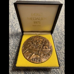 1975, Fr medaljen, Per Ung, original ske medflger,