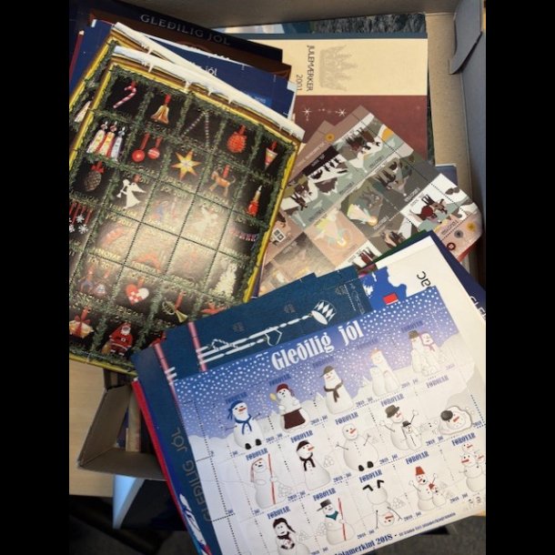 1976 - 2020, F�r� juleark, 2 af hver �rgang, 5154