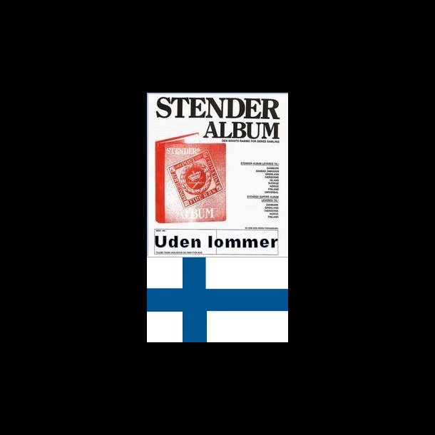 2026 Finland Stender, till�g, normal, uden lommer, 