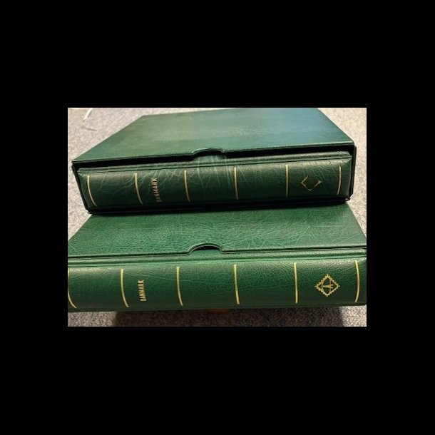 Leuchtthurm album med kassette x 2 stk, vrdi over 5.000,-kr, spndende indhold, Samlet tilbud, 5102