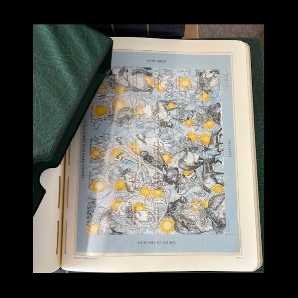 Leuchtthurm album med kassette, Grnland juleark 1974 - 2023, ej komplet, 5101,