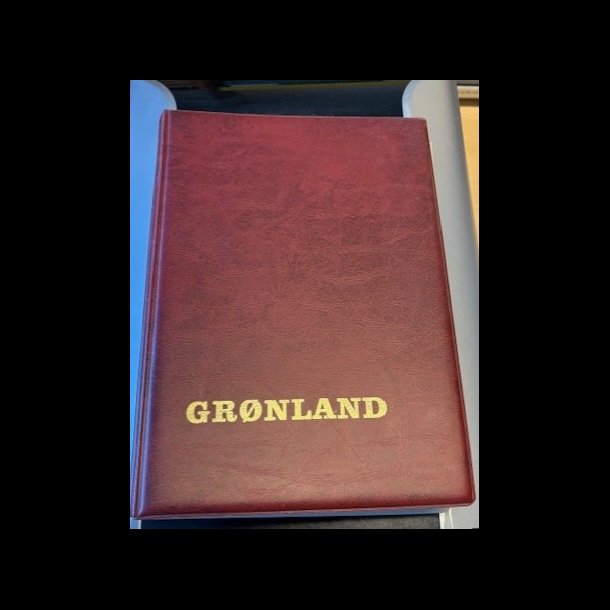 1977-1988, samling Grnland rsmapper i mappe, + en overraskelse,