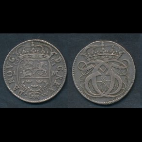 1691, Christian V, mark, H95A, 1+, lbnr1