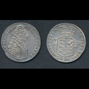 1732, Christian VI, 24 skilling, H6B, 0 / 01