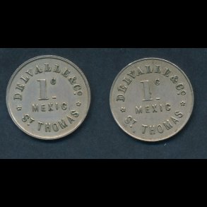 Sieg 11, Delvalle & Co, 1 cent, 1+