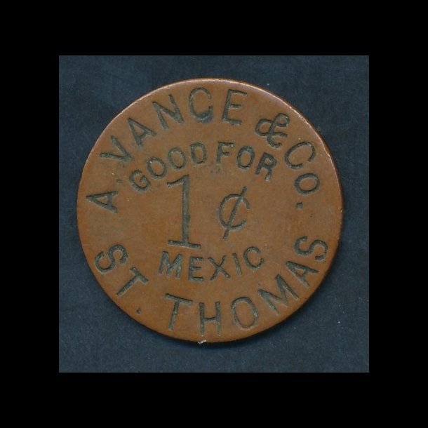 Sieg 61, A. Vance &amp; Co, 1 cent, 1+