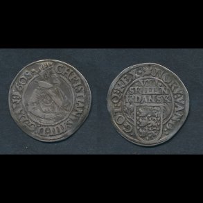 1608, Christian IV, VIII skilling, H96, 1+