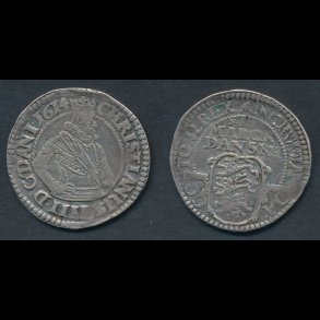 1614, Christian IV, 1 marck, H99A, 1+
