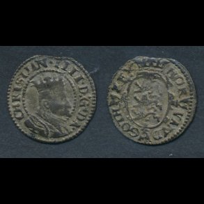 Uden �r, Christian IV, 1 s�sling, H12, 1