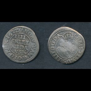 1632, Christian IV, IIII skilling, H142, 1