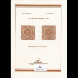 Fire Rigsbankskilling pladning af plade III og IV, udg 1976-1977-1981