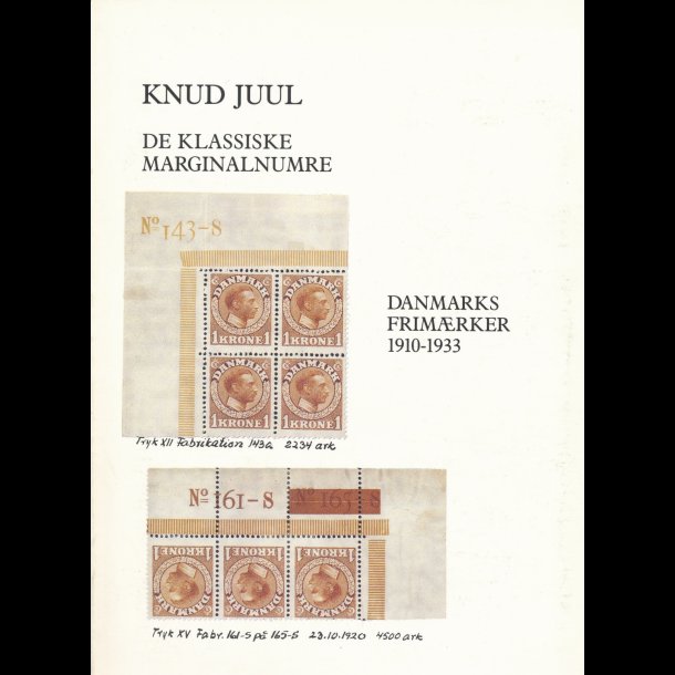 Knud Juul: hndbog over danske frimrketryk 1910-1933, udg 1987