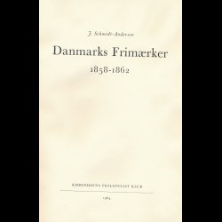 Danmarks frimrker 1858-1862, udg 1964, forlagsfrisk!