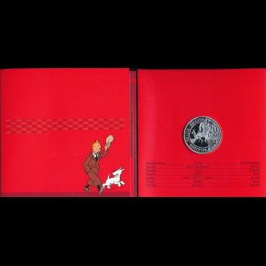2007, Belgien, 10 og 20 euro, Tintin mnter, 