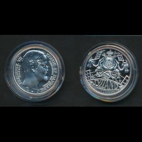 1994, Frederik VII, Prins Henrik, (Fregatten Jylland), 2 medaljer, 31,1g, diam. 38,4 mm,