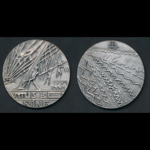 1991 Beringmedalje, Jan Petersen, markeringen af 250 rsdagen for Vitus Berings dd, finslv,