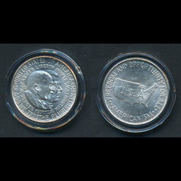 1952, USA,  dollar, Washington-Carver, 01