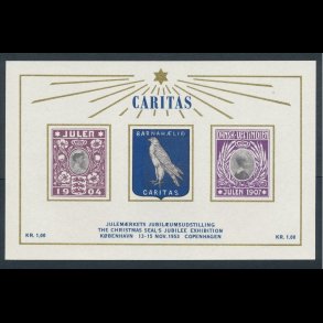 1953, Caritas miniatureark 