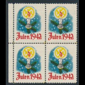 1942, Julemrke, DNSAP ** , fireblok