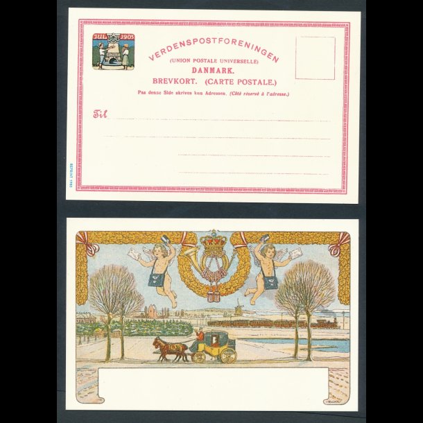 1905, postkort nytryk