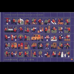 1974, Postbude, helark, ufoldet,