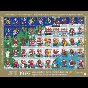 1997, Glade musikalske venner, helark, ufoldet,