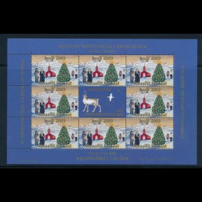 2003, Julem�rker, Gr�nland, miniark, 