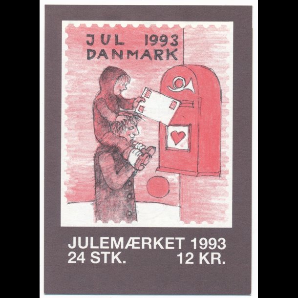 1993, Danmark Julemrkehfte, "Julebrevet afsendes",